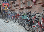 澳客网首页电脑版-芬兰自行车选手高速飞驰决胜终点